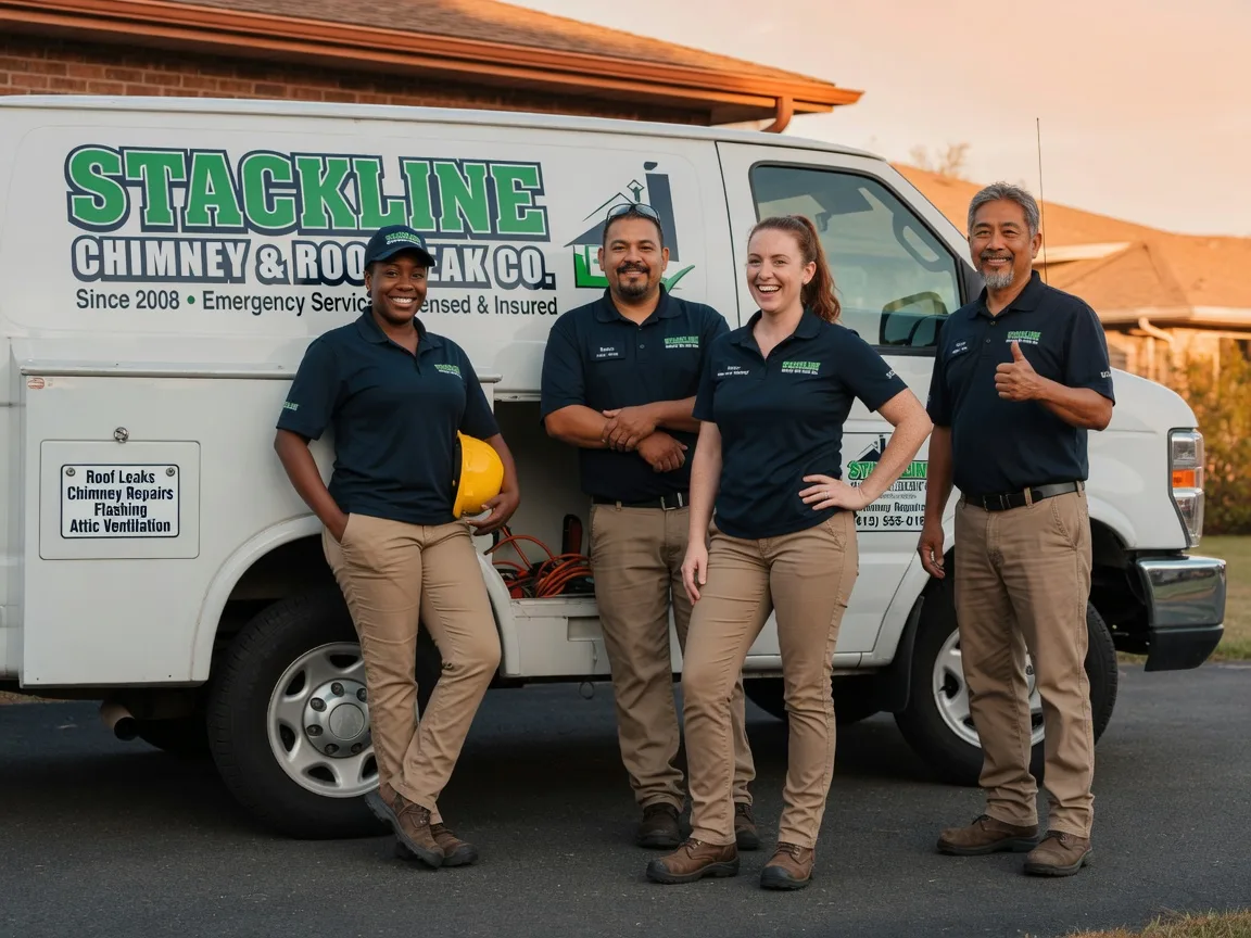 Chimney flashing repair company in Orondo, WA